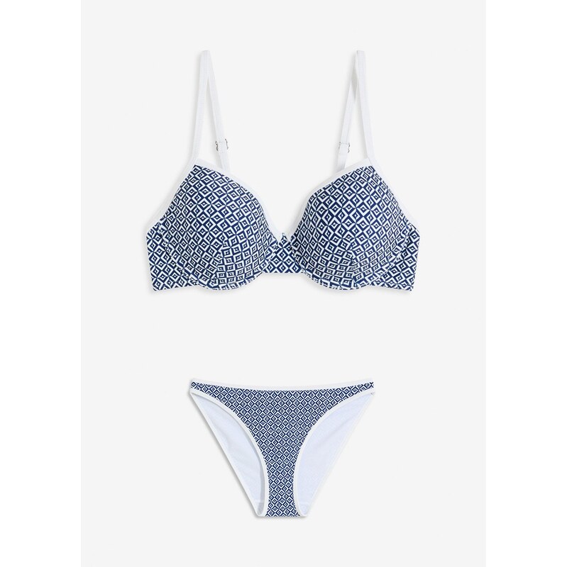 bonprix Bikiny (2-dielne), farba modrá 64039487