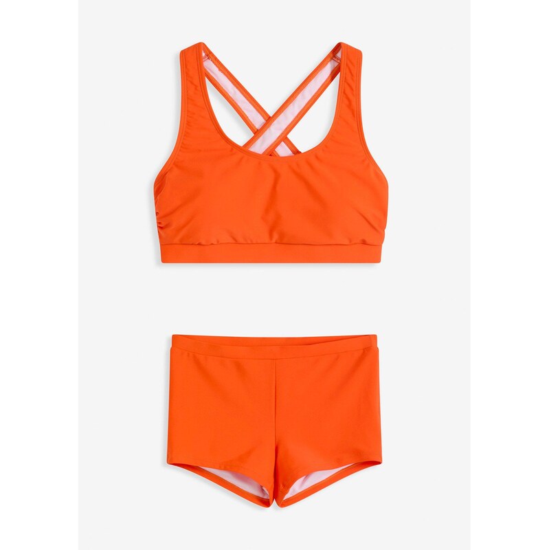 bonprix Bikiny bustier (2-dielne), farba červená 64039503