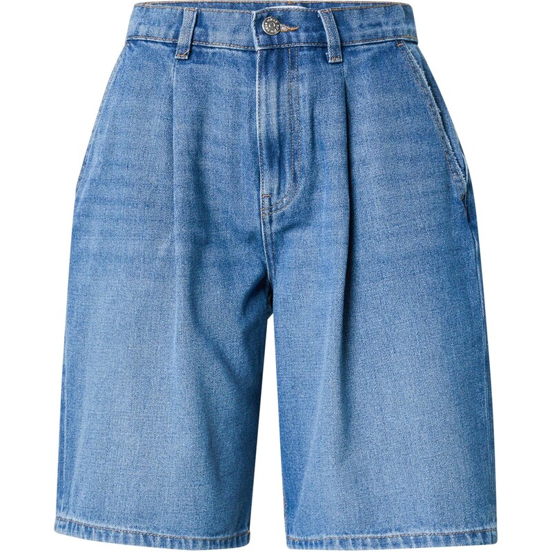 ONLY Plisované rifle ONLIvy modrá denim 65879128