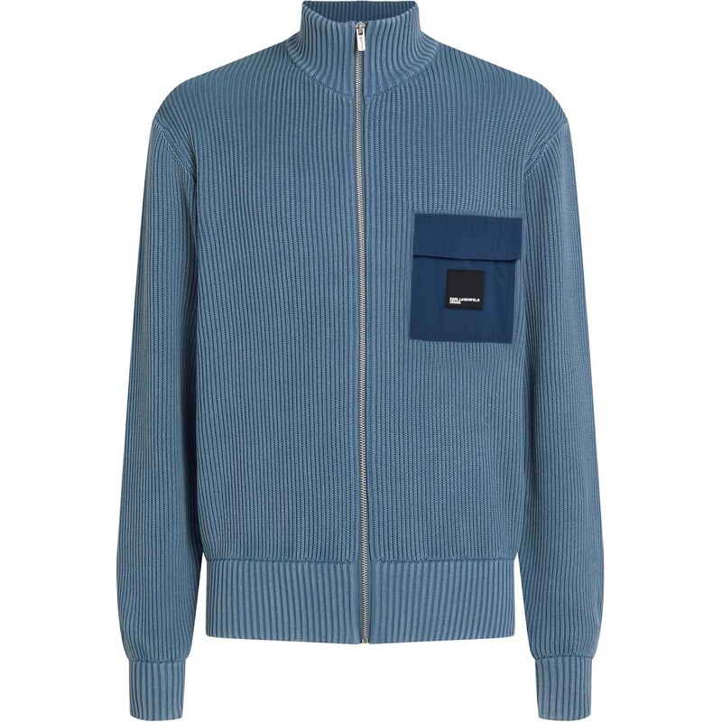 KARL LAGERFELD JEANS Kardigán námornícka modrá / dymovo modrá 64253794