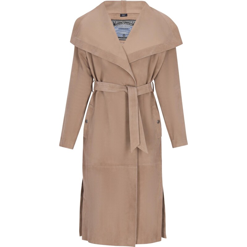 DreiMaster Vintage Prechodný kabát tmavobéžová 64882485