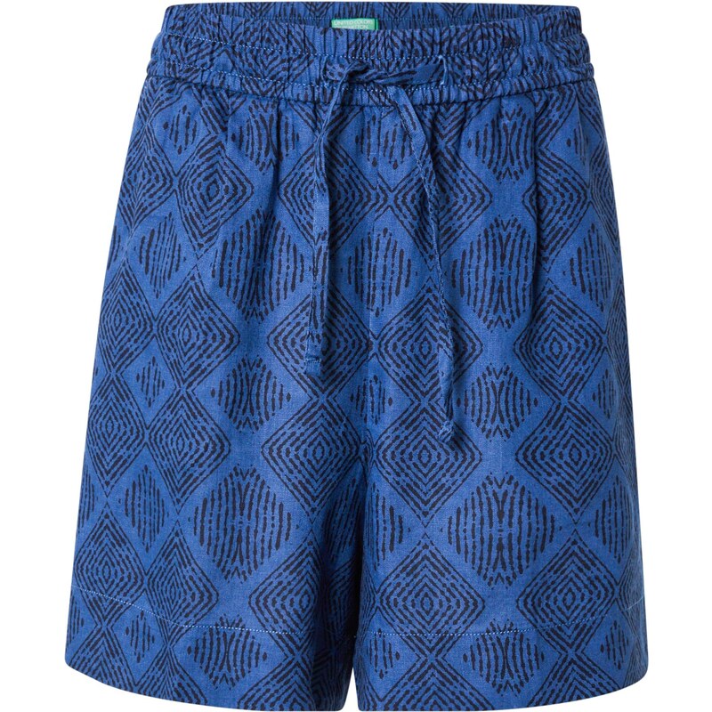 UNITED COLORS OF BENETTON Nohavice modrá / čierna 64100246