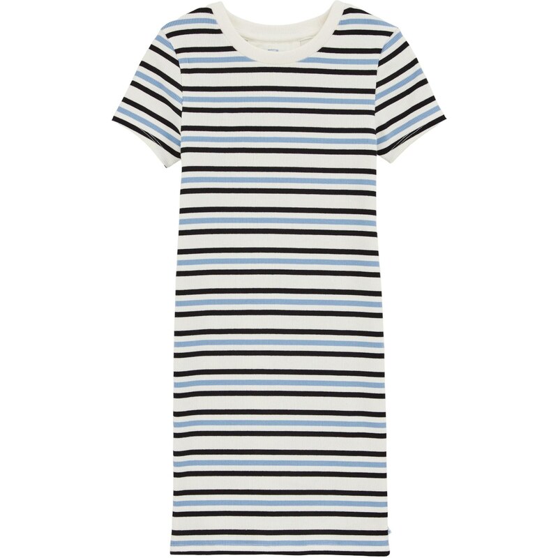 WE Fashion Šaty zmiešané farby / biela 64045735