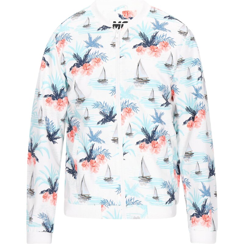 Mo ATHLSR Prechodná bunda námornícka modrá / vodová / koralová / biela 65644804