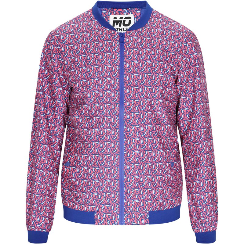 Mo ATHLSR Prechodná bunda modrá / svetlomodrá / lososová 64395259