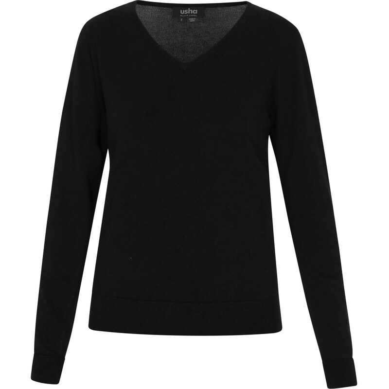 usha BLACK LABEL Sveter čierna 65876476
