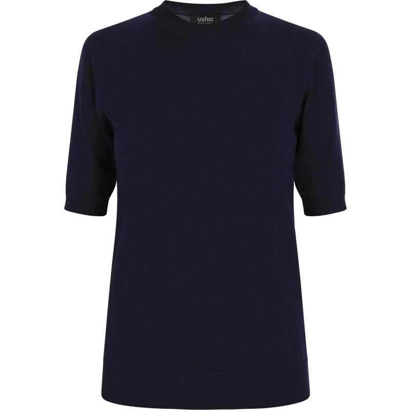 usha BLACK LABEL Sveter Classic Look námornícka modrá 66017773
