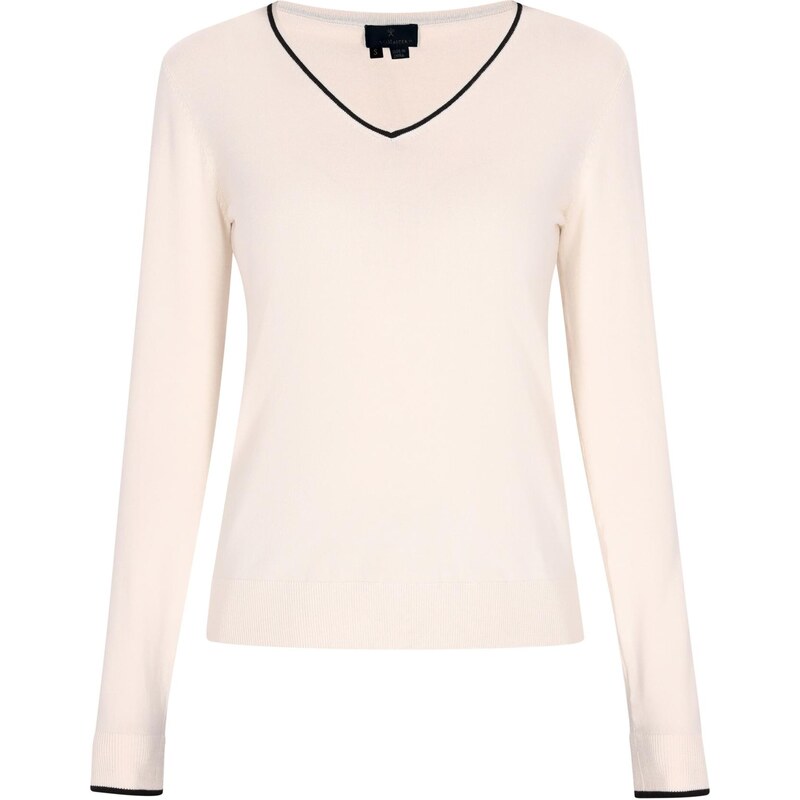 DreiMaster Klassik Sveter krémová / čierna 65876469