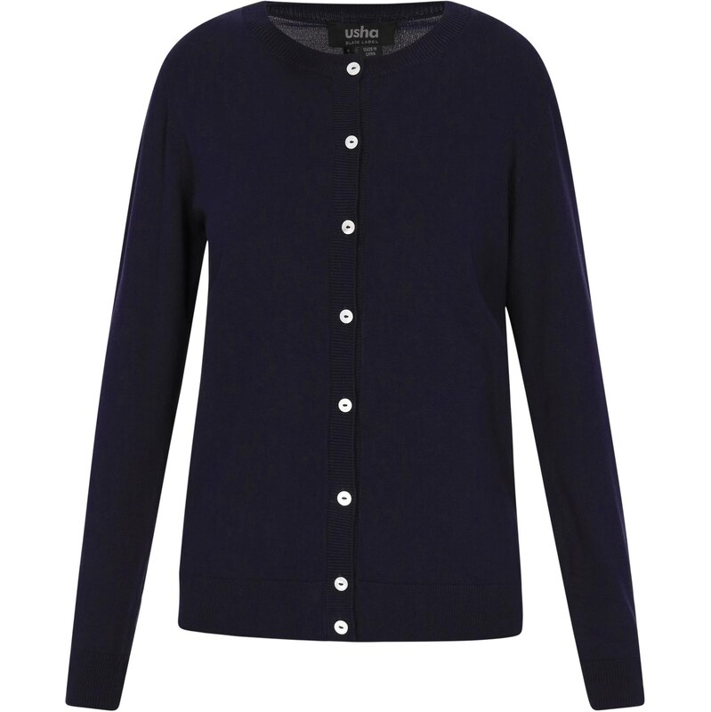 usha BLACK LABEL Kardigán námornícka modrá 65649461