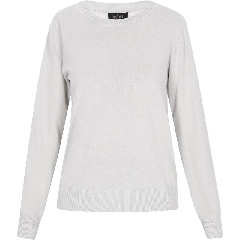 usha BLACK LABEL Sveter svetlosivá 65876477