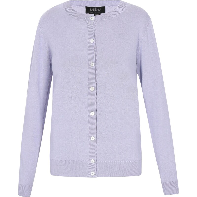 usha BLACK LABEL Kardigán Classic Look svetlofialová 65649467