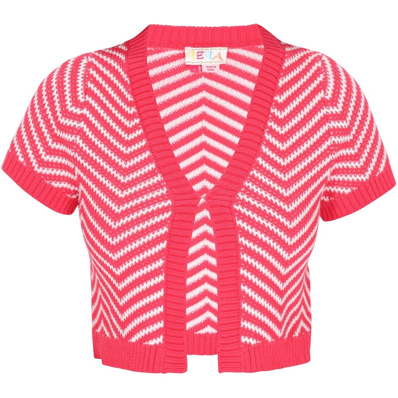 IZIA Kardigán fuksia / biela 65876486