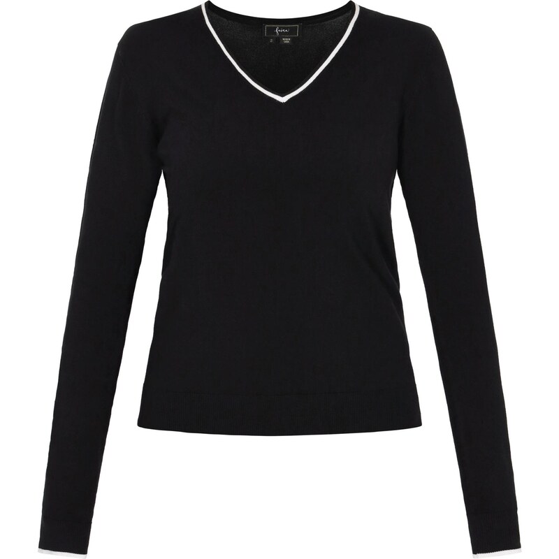 faina Sveter čierna / biela 65876546