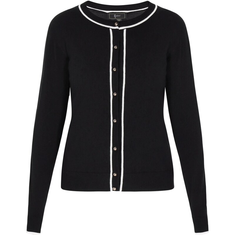 faina Kardigán čierna / biela 65707076