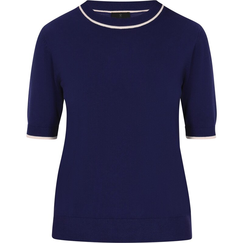 DreiMaster Klassik Sveter krémová / námornícka modrá 65876573