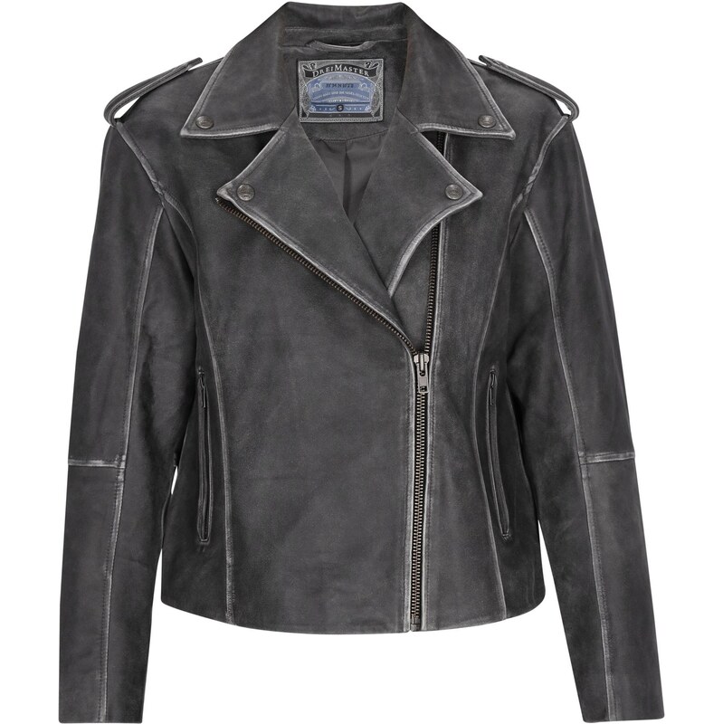 DreiMaster Vintage Prechodná bunda tmavosivá 65649498