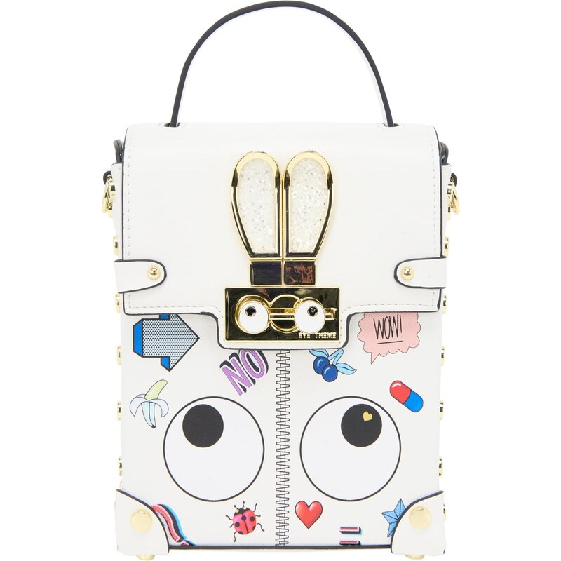 MYMO Taška cez rameno Enie zmiešané farby / biela 64045341