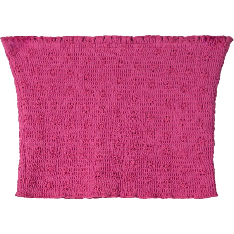 Bershka Top purpurová 65880196