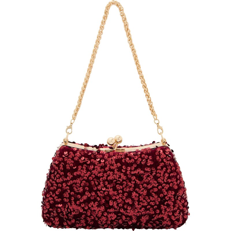 faina Listová kabelka Elegant červená 66141247