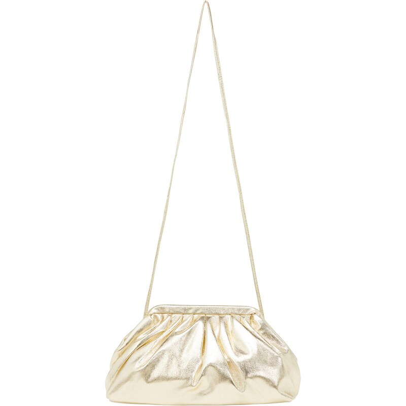 faina Listová kabelka zlatá 66141430