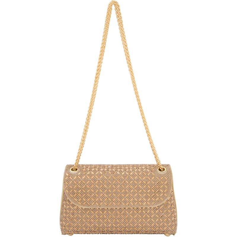 faina Listová kabelka šampanské 66141304