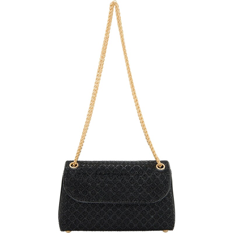 faina Listová kabelka čierna 66141231