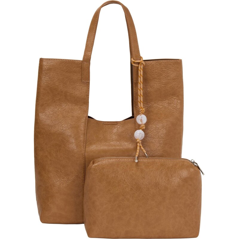 RISA Kabelka na rameno karamelová 65880832