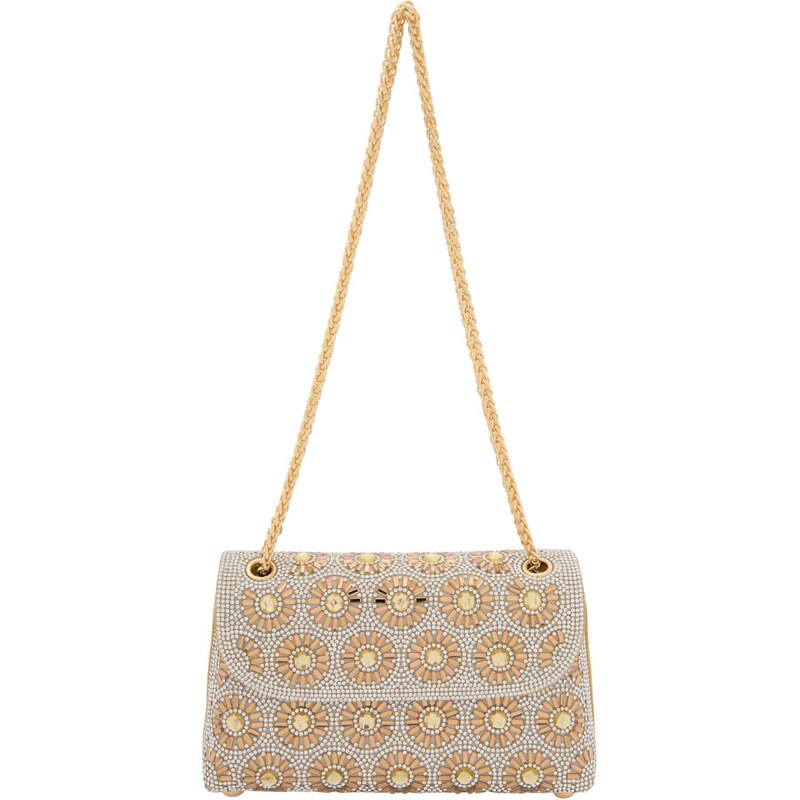 faina Kabelka na rameno béžová / priehľadná 66141174