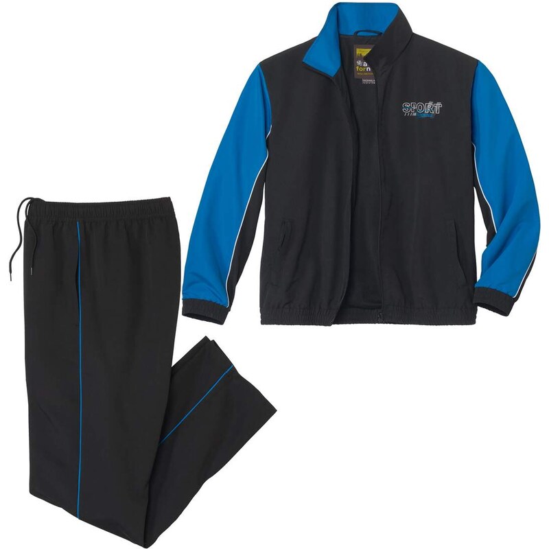 Športová súprava z mikrovlákna Atlas For Men Čierna 64046043