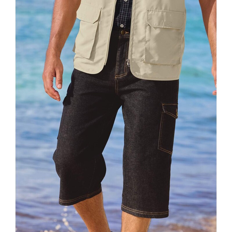 Kapsáčové trojštvrťové rifle na voľný čas Atlas For Men Čierna 64046063