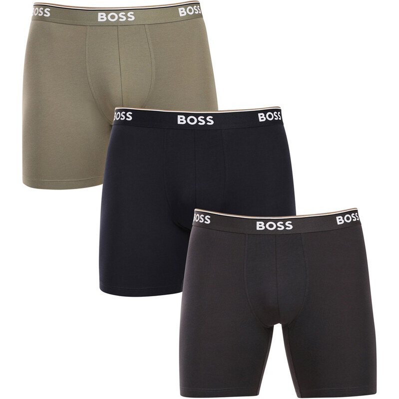 3PACK pánske boxerky BOSS viacfarebné (50538142 989) 64047569