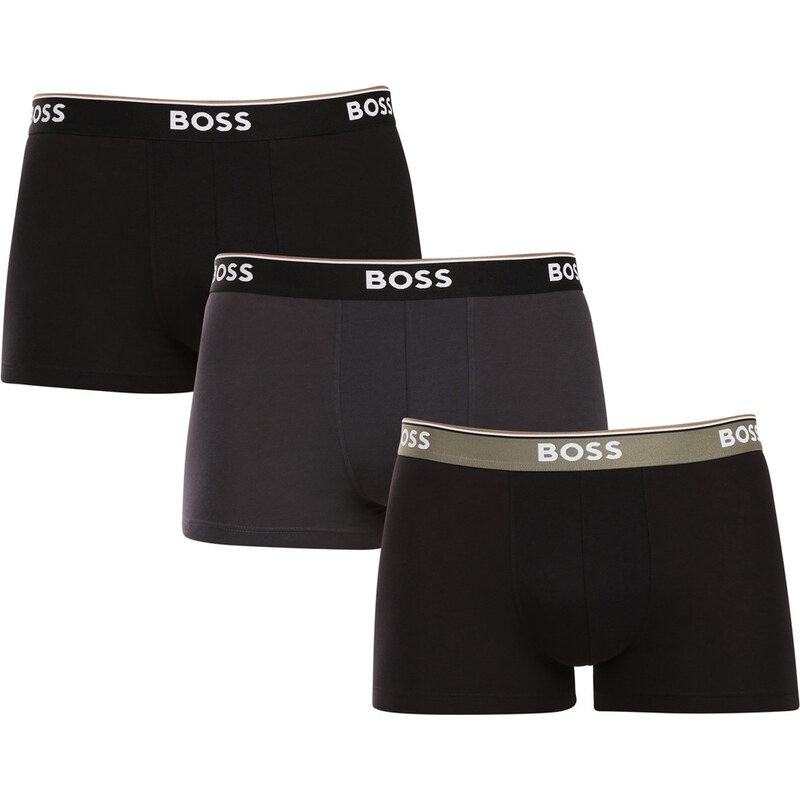 3PACK pánske boxerky BOSS viacfarebné (50531684 986) 64047570