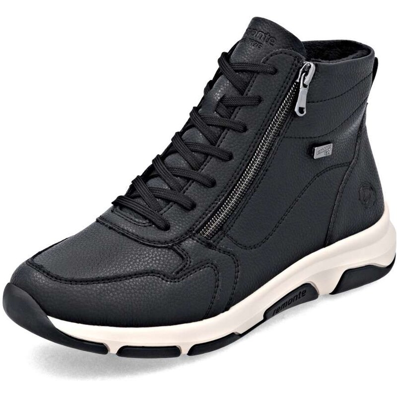 RIEKER Dámska členková obuv REMONTE D1S71-00 čierna W5 64046360