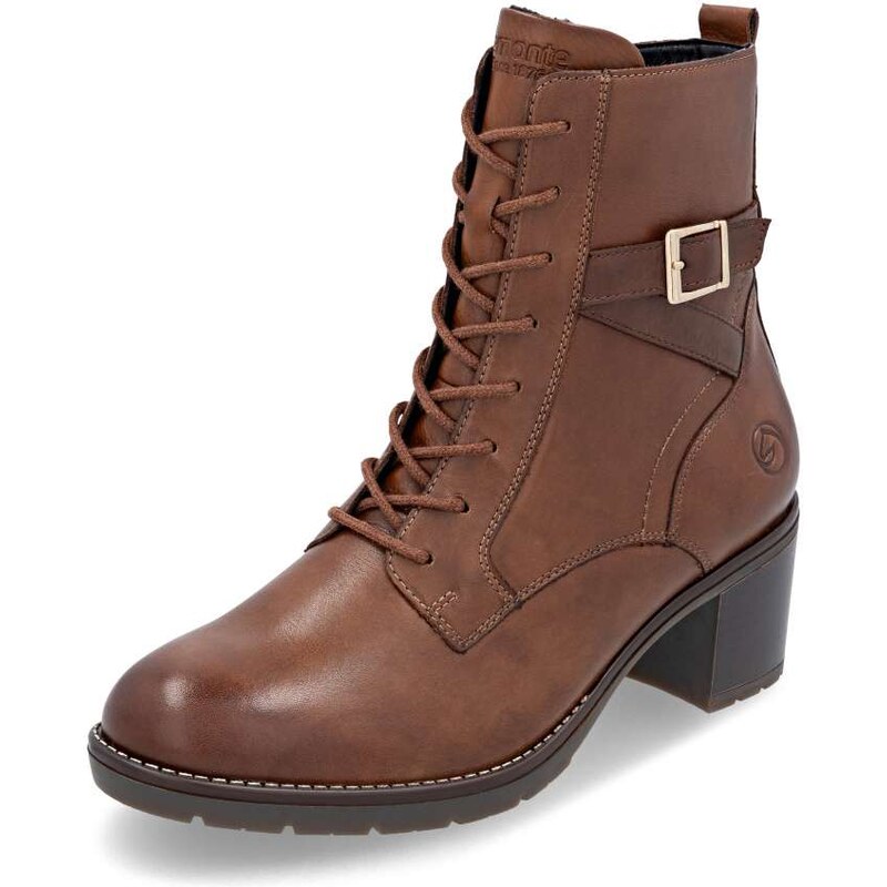RIEKER Dámska členková obuv REMONTE D2A74-25 hnedá W5 64046362