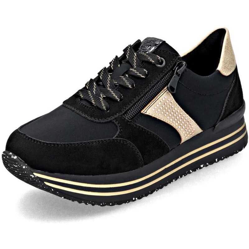 RIEKER Dámske tenisky REMONTE D1330-03 čierna W5 64046386