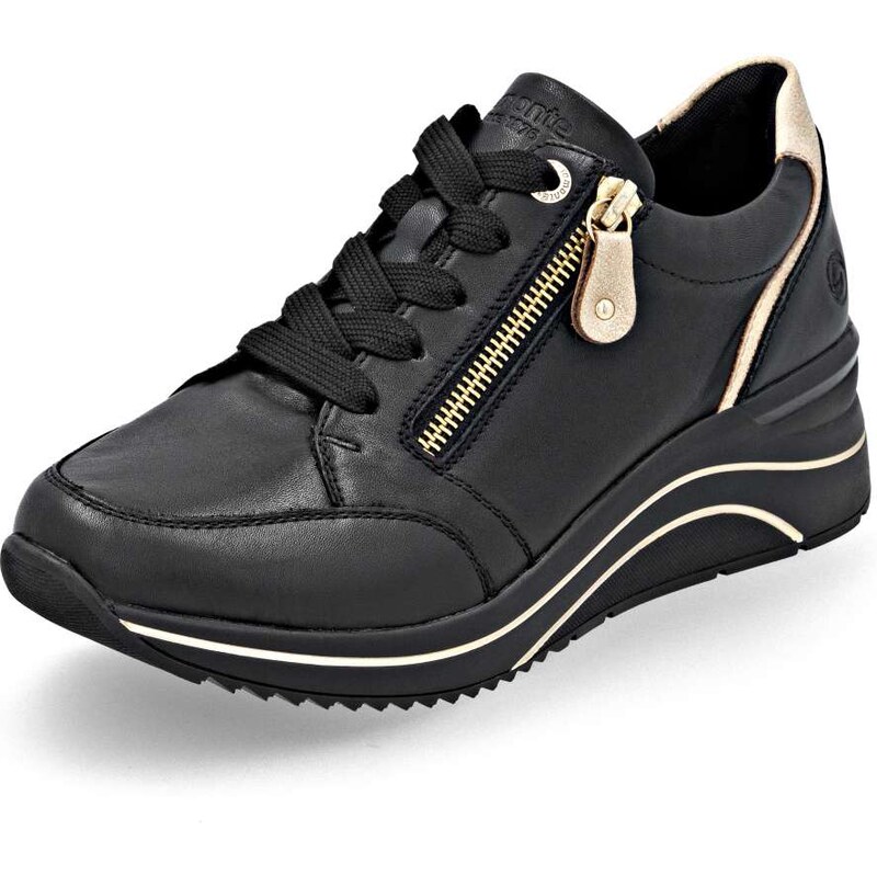 RIEKER Dámske tenisky REMONTE D0T03-03 čierna W5 64046385