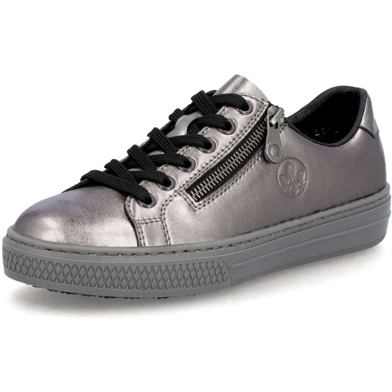 Dámske tenisky RIEKER L59L1-90 strieborná W5 64046399