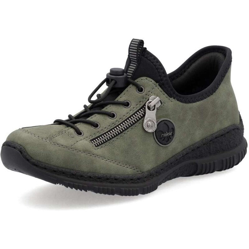 Dámske tenisky RIEKER N3267-54 zelená W5 64046417