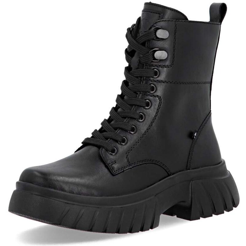 Dámska členková obuv RIEKER W1870-02 čierna W5 64047345