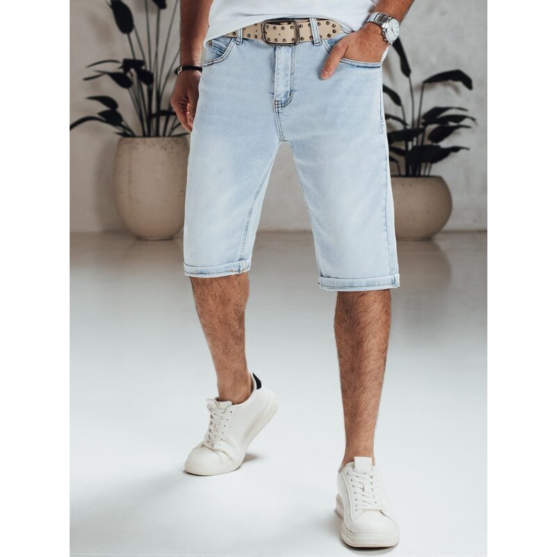 Dstreet Svetlomodré pánske rifľové kraťasy 64053297