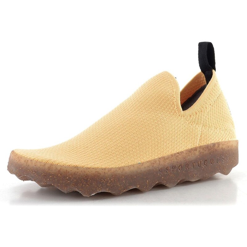 Asportuguesas nazúvacie úpletové poltopánky Care butter cream 64055518