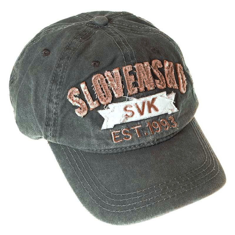 Šiltovka Slovensko SVK EST.1993 sivá 16959569