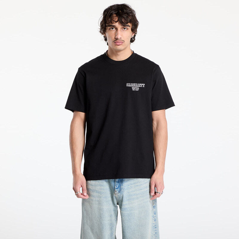 Tričko Carhartt WIP Short Sleeve Alumni T-Shirt UNISEX Black S 64055403