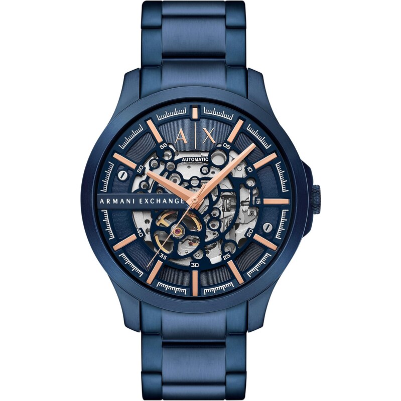 ARMANI EXCHANGE Analógové hodinky enciánová / koralová 64151903