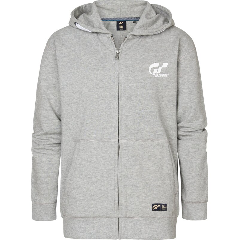 Petrol Industries Tepláková bunda svetlosivá / biela 64062952