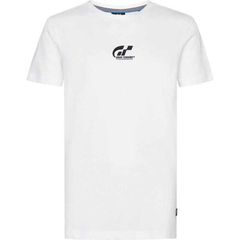 Petrol Industries Tričko čierna / biela 64062960