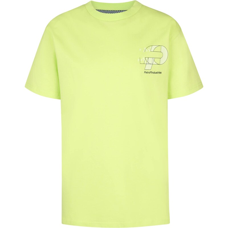 Petrol Industries Tričko neónovo žltá / čierna 64110169