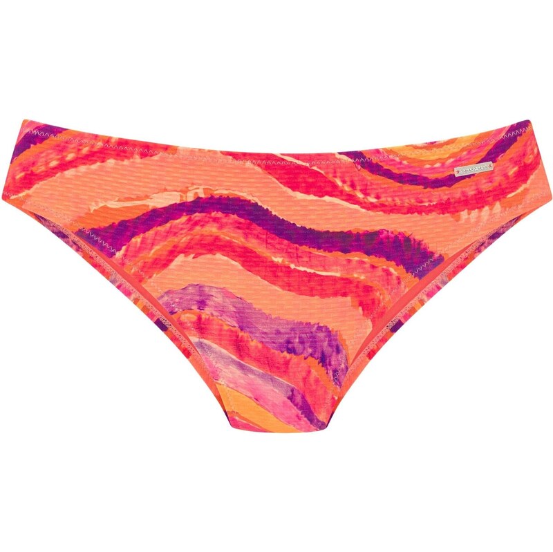 Bruno Banani Bikinové nohavičky fialová / oranžová / ružová 64075714