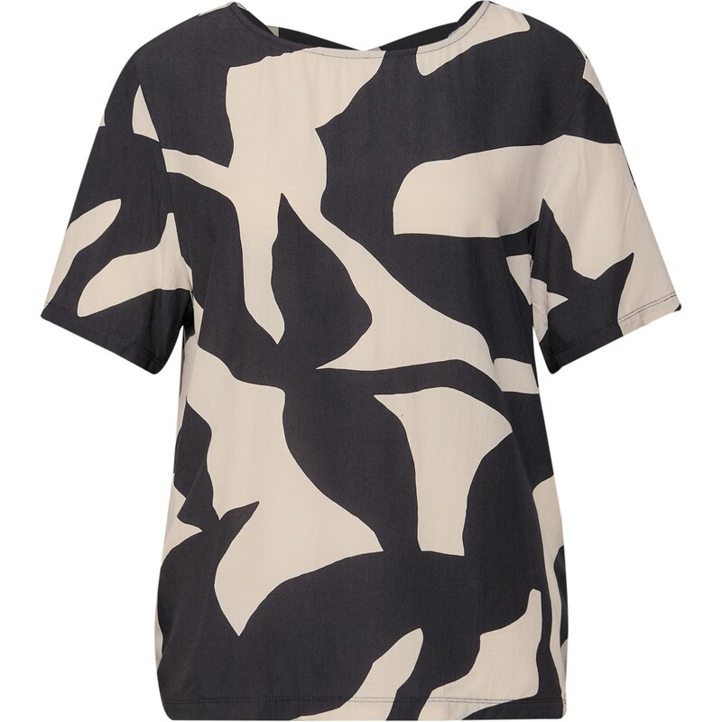 STREET ONE Tričko béžová / čierna 64063188