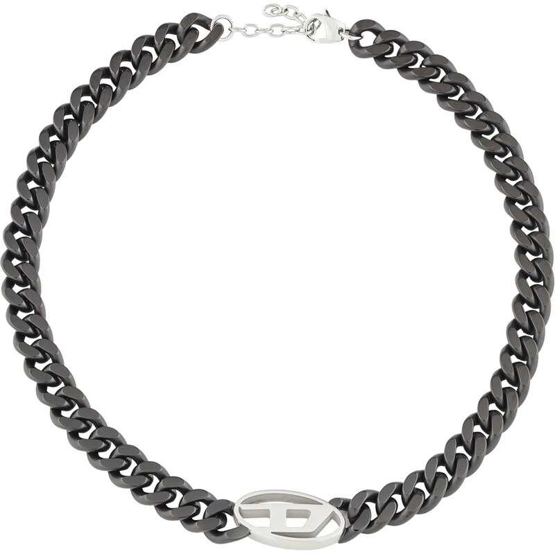 DIESEL Retiazka čierna / strieborná 65880127